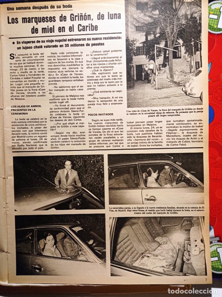 Coleccionismo de Revistas y Peri&oacute;dicos: ISABEL PREYSLER MARQUESA DE GRI&Ntilde;ON