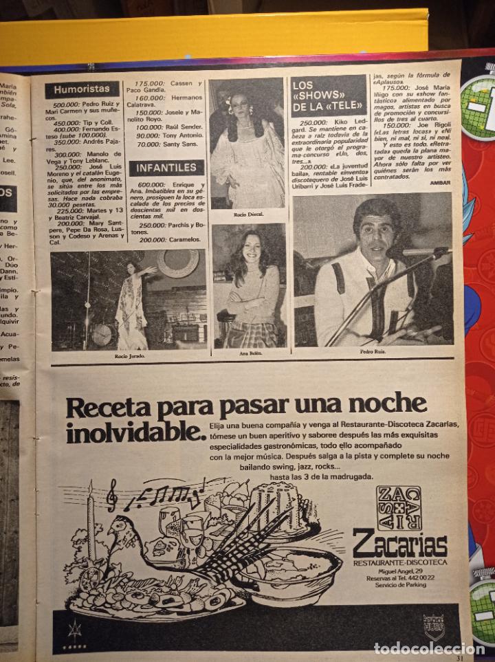 Coleccionismo de Revistas y Peri&oacute;dicos: ANA BELEN ROCIO DURCAL JURADO PEDRO RUIZ