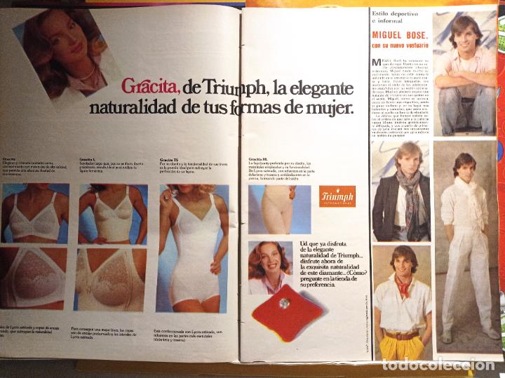 Coleccionismo de Revistas y Peri&oacute;dicos: anuncio LENCERIA TRIUMPH INTERNATIONAL MIGUEL BOSE