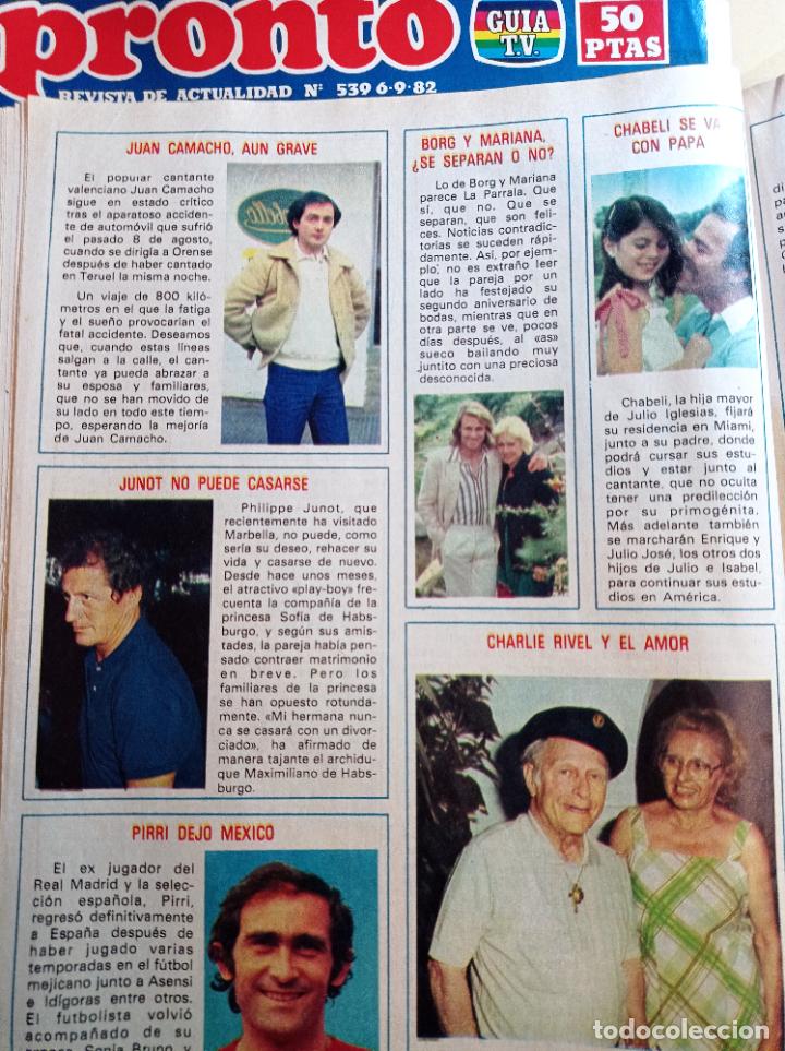 Coleccionismo de Revistas y Peri&oacute;dicos: juana camacho pirri bjorn mariana julio iglesias chabeli junot