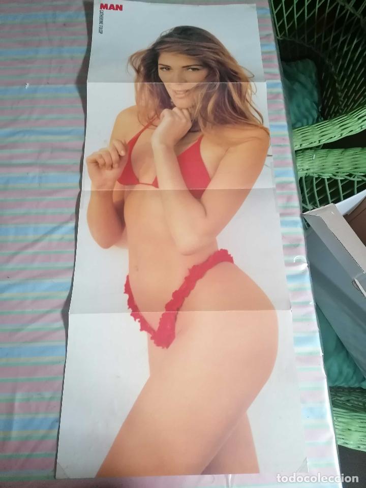 Coleccionismo de revistas y peri&oacute;dicos: Solo Poster MAN 62 Diciembre 1992 Catherine Fulop