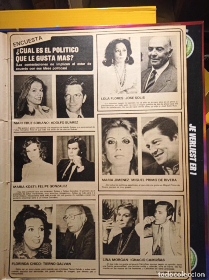 Coleccionismo de Revistas y Peri&oacute;dicos: LOLA FLORES JOSE SOLIS MARIA KOSTI JIMENEZ LINA MORGAN FLORINDA CHICO TIERNO GALVAN