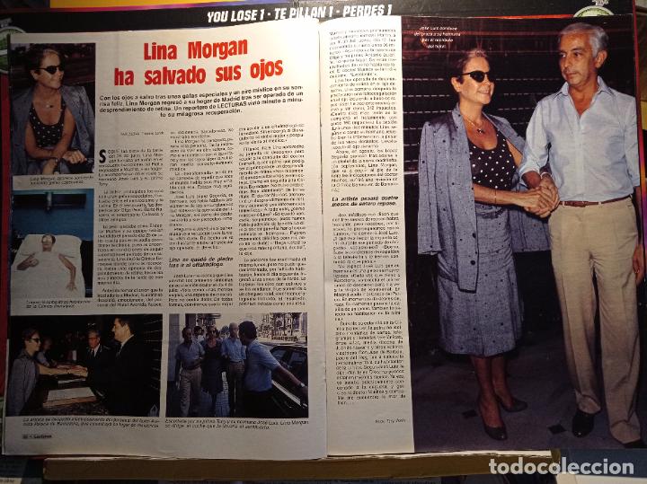 Coleccionismo de Revistas y Peri&oacute;dicos: LINA MORGAN 2 paginas