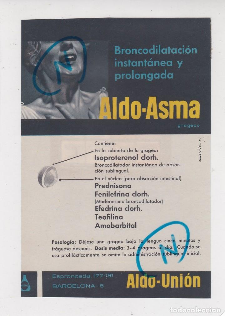 cartel de medicamentos para el asma