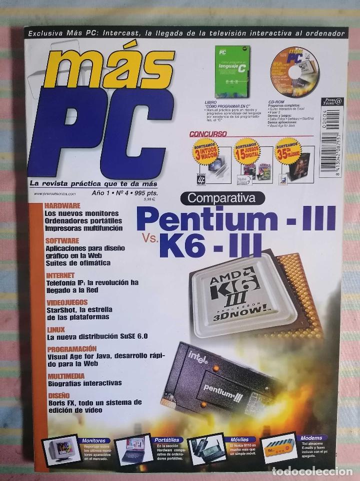 Coleccionismo de revistas y peri&oacute;dicos: MAS PC A&ntilde;o I n&ordm; 4