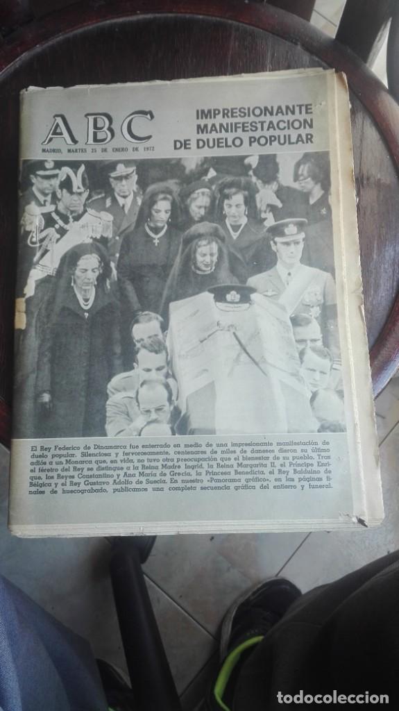 Coleccionismo de Revistas y Peri&oacute;dicos: ABC MADRID martes 25 de enero de 1972