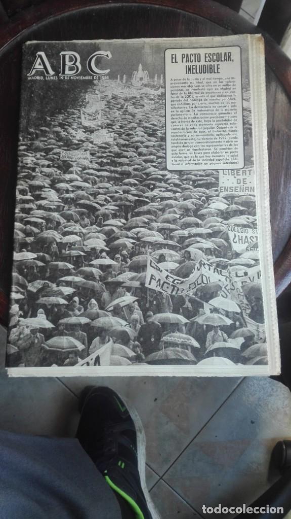 Coleccionismo de Revistas y Peri&oacute;dicos: ABC MADRID lunes 19 de noviembre de 1984
