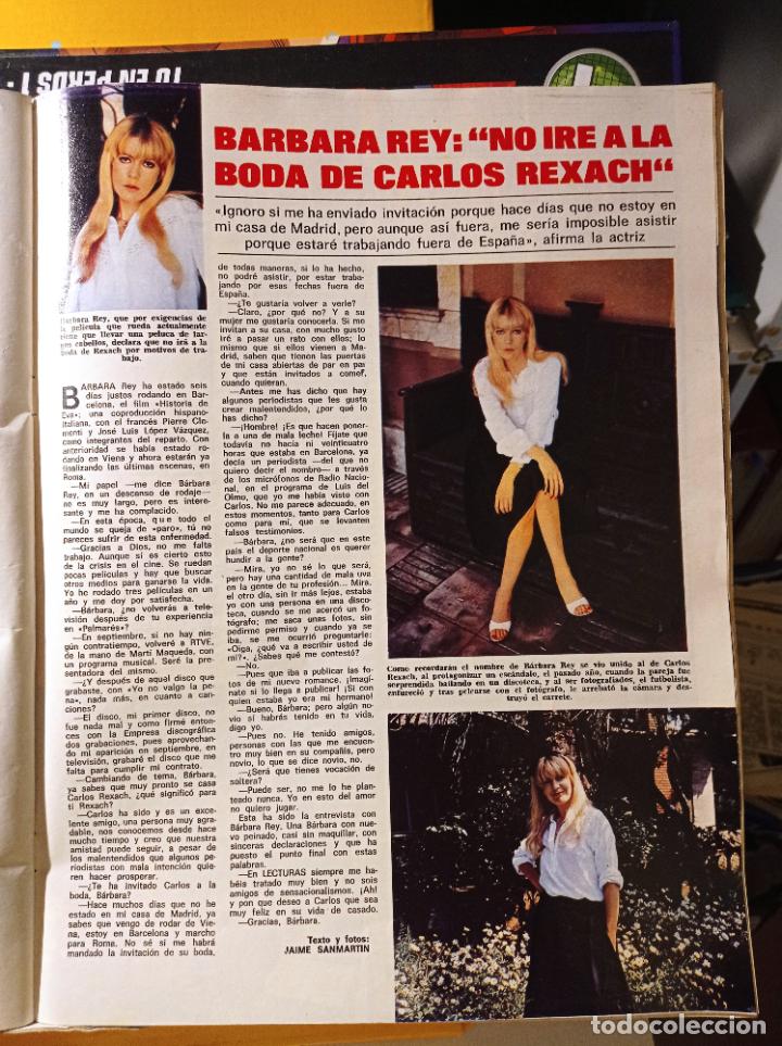 Coleccionismo de revistas y peri&oacute;dicos: barbara rey miss espa&ntilde;a CARLOS REXACH SILVIA ITOIZ