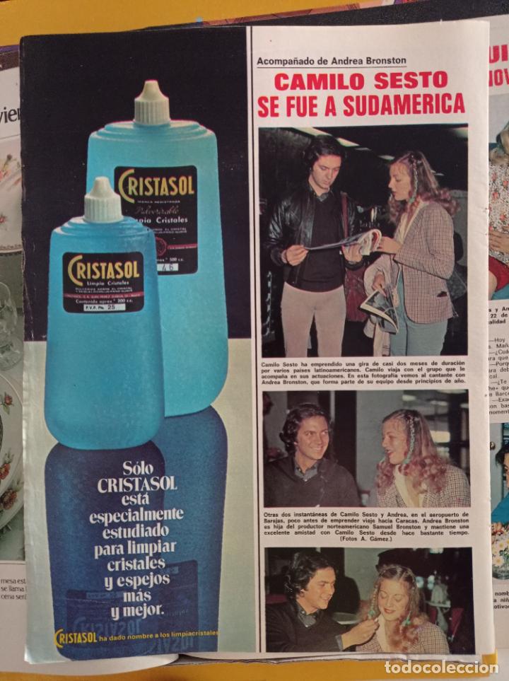 Coleccionismo de revistas y peri&oacute;dicos: CAMILO SESTO ANDREA BRONSTON