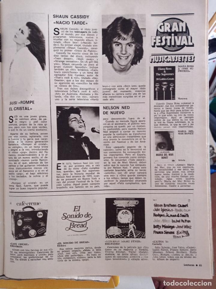Coleccionismo de revistas y peri&oacute;dicos: SHAUN CASSUDY NELSON NED MARIA DEL MAR BONET BEE GEES
