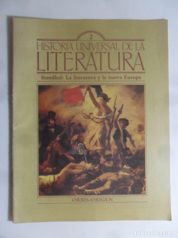 Coleccionismo de Revistas y Peri&oacute;dicos: FASCICULO HISTORIA UNIVERSAL DE LA LITERATURA N&ordm; 2 -STENDHAL: LITERATURA Y NUEVA EUROPA-ORBIS-ORIGEN