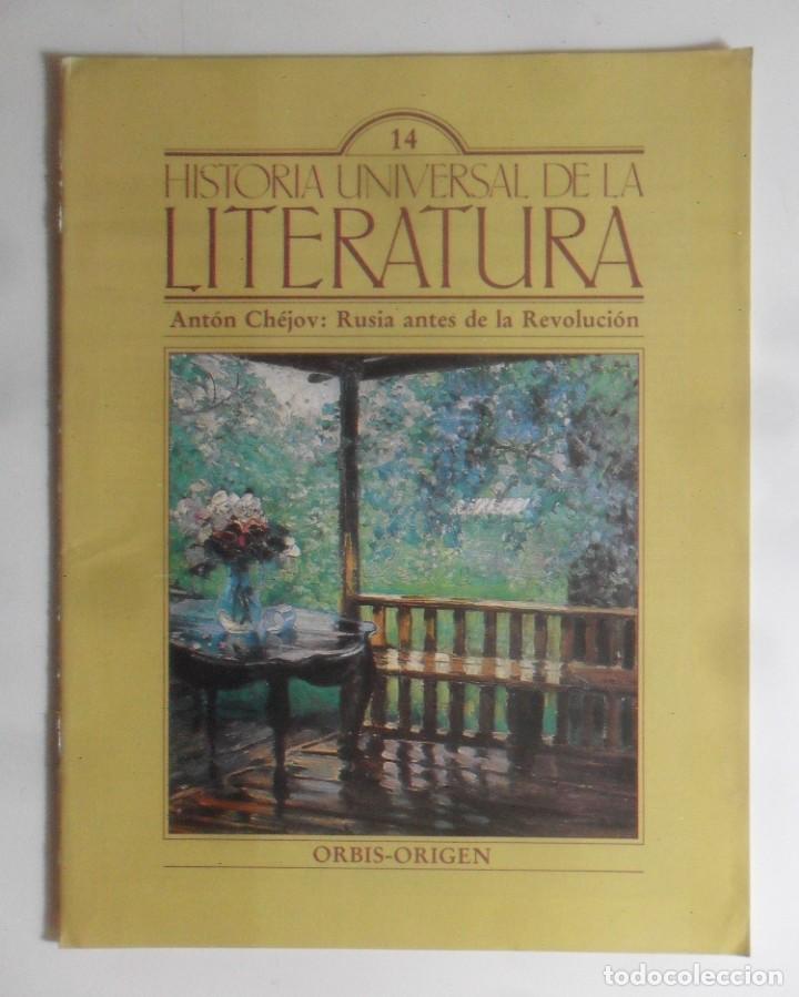 Coleccionismo de Revistas y Peri&oacute;dicos: FASCICULO HISTORIA UNIVERSAL DE LA LITERATURA N&ordm; 14 - ANTON CHEJOV: RUSIA ANTES DE LA REVOLUCION
