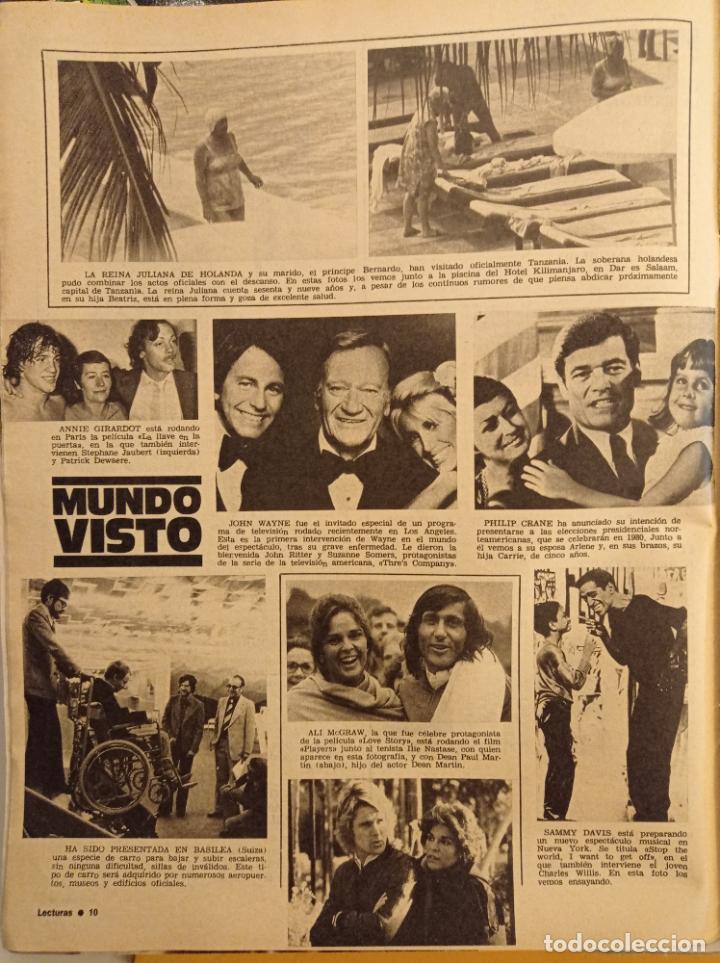 Colecionismo de Revistas e Jornais: SAMY DAVIS ALI MCGRAW ANNIE GIRARDOT JOHN WAYNE JULIANA DE HOLANDA