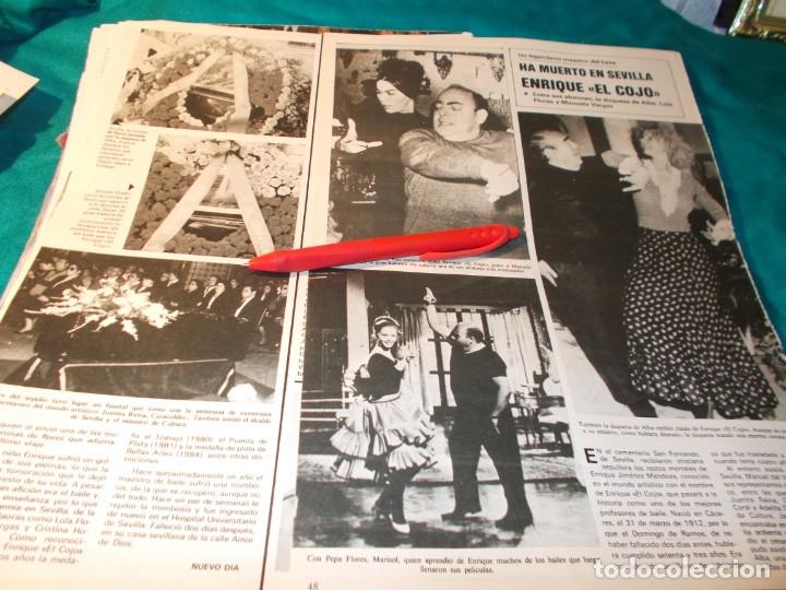Collection Magazines and Newspapers: RECORTE : HA MUERTO EN SEVILLA, ENRIQUE EL COJO. MARISOL. SEMANA, ABRIL 1985(#)