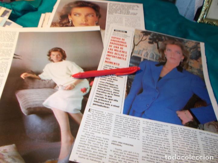 Sammeln von Zeitschriften und Zeitungen: RECORTE : SOPHIA DE HABSBURGO, UNA DE LAS MUJERES MAS BELLAS. SEMANA, ABRIL 1985(#)