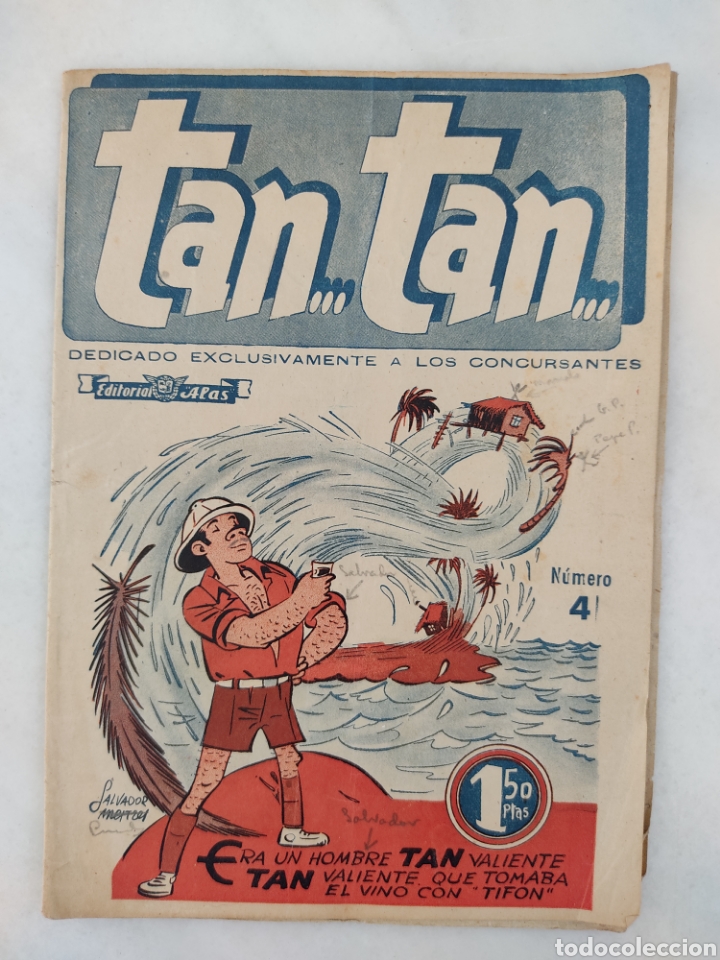 Collection Magazines and Newspapers: tan tan editorial Alas Revista de humor n&ordm; 4