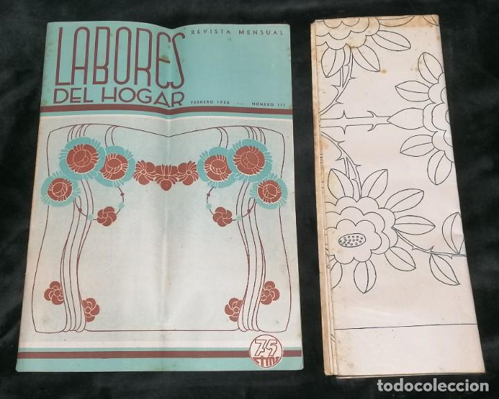 Coleccionismo de revistas y peri&oacute;dicos: REVISTA LABORES DEL HOGAR N&ordm; 111 (Febrero, 1936) - PESO: 130 GRAMOS - 18 p&aacute;ginas