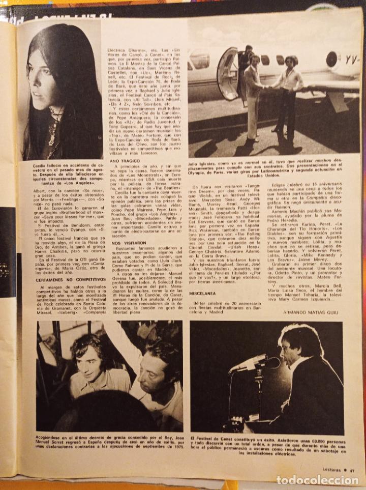 Coleccionismo de Revistas y Peri&oacute;dicos: CECILIA SERRAT RAIMON JULIO IGLESIAS