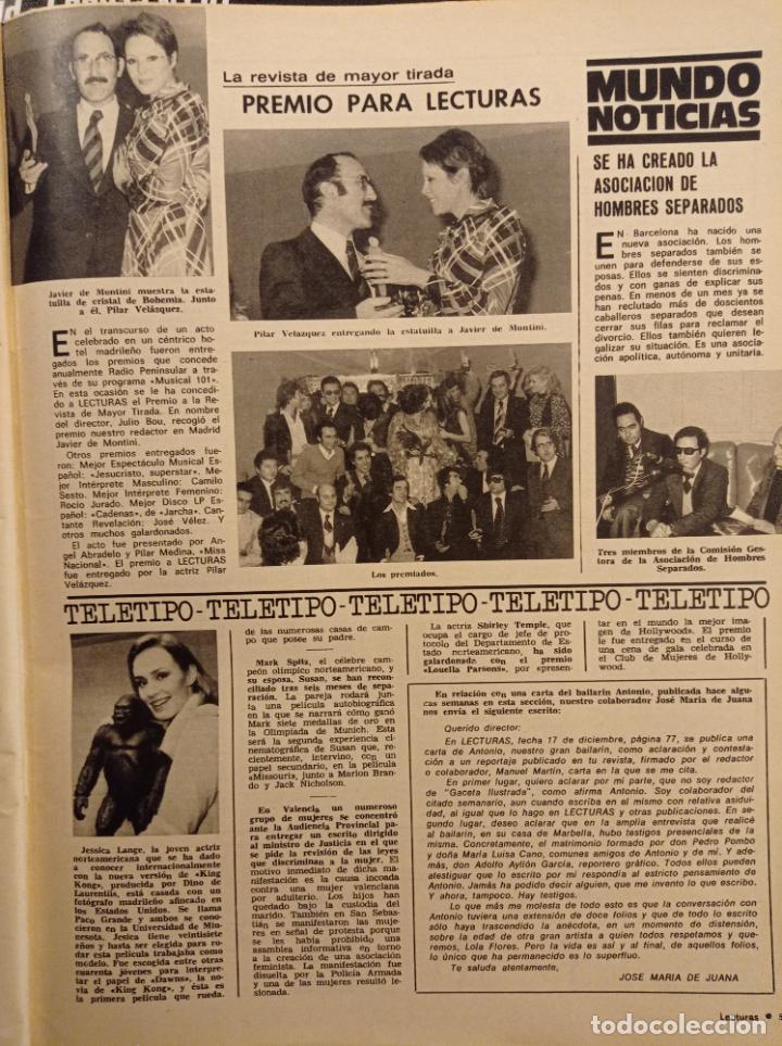 Coleccionismo de revistas y peri&oacute;dicos: JESSICA LANGE PILAR VELAZQUEZ