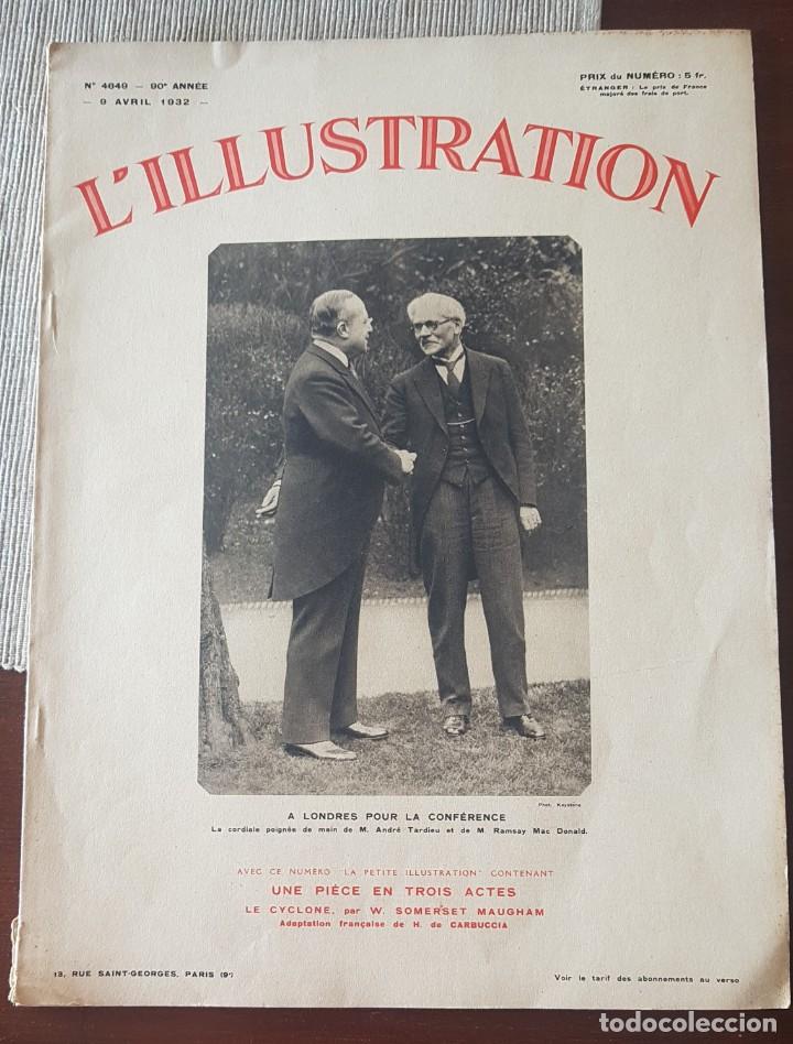 Coleccionismo de revistas y peri&oacute;dicos: L'Illustration, n&uacute;m. 4649, 9 avril 1932