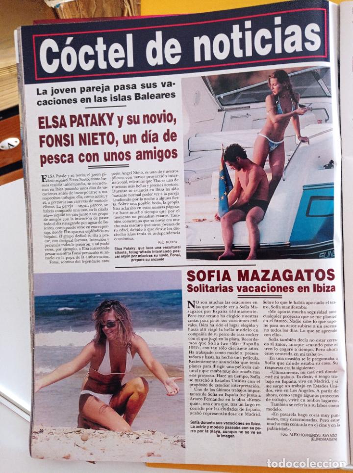 Coleccionismo de revistas y peri&oacute;dicos: ELSA PATAKY SOFIA MAZAGATOS