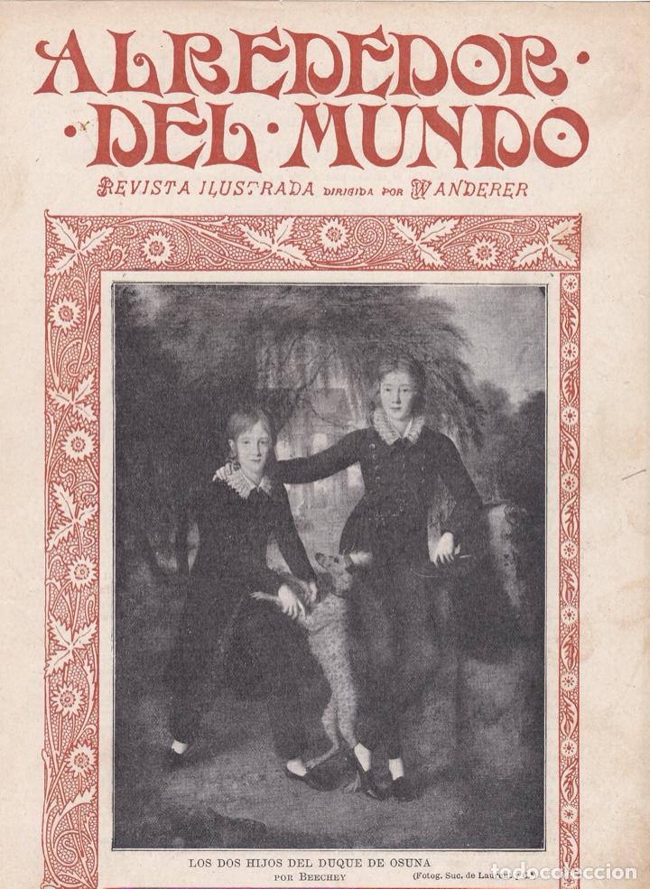 Coleccionismo de Revistas y Peri&oacute;dicos: Los dos hijos del duque de Osuna / por Beechey - 1900