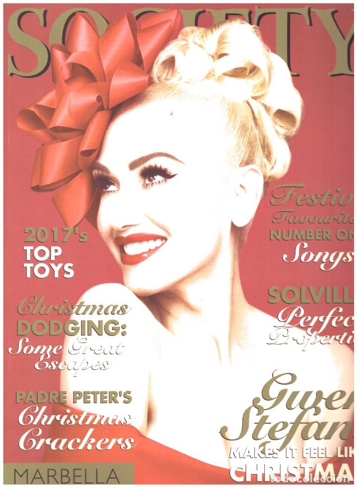 Coleccionismo de Revistas y Peri&oacute;dicos: REVISTA SOCIETY : GWEN STEFANI / PAUL MCCARTNEY / MICHAEL DOUGLAS