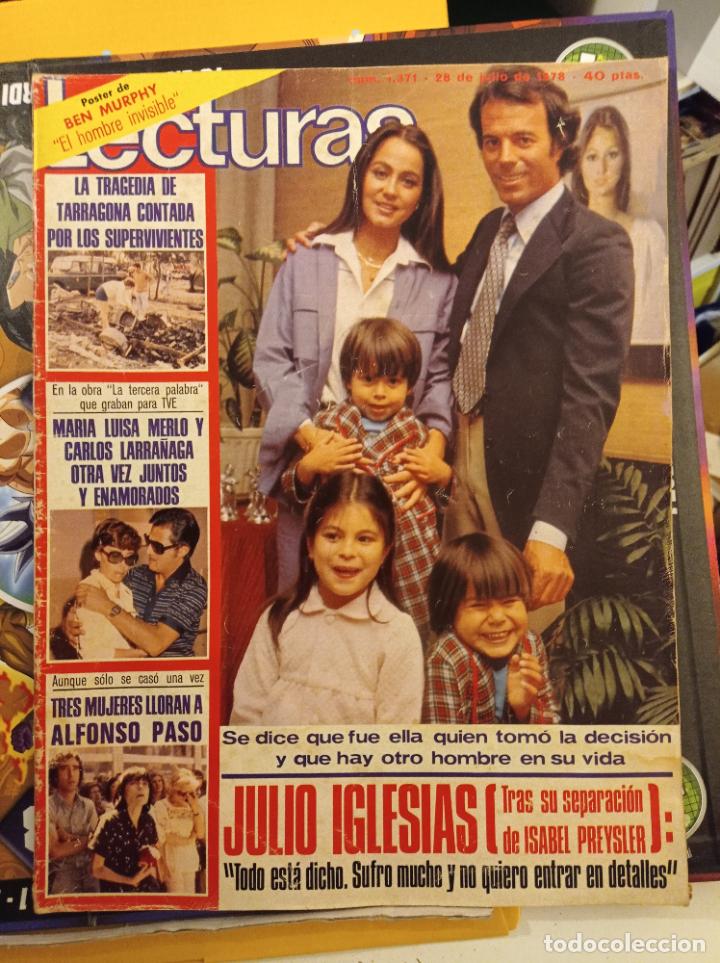 Coleccionismo de Revistas y Peri&oacute;dicos: JULIO IGLESIAS ISABEL PREYSLER CARLOS LARRA&Ntilde;AGA ALFONSO PASO