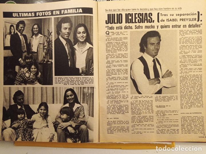 Collezionismo di Riviste e Giornali: JULIO IGLESIAS ISABEL PREYSLER