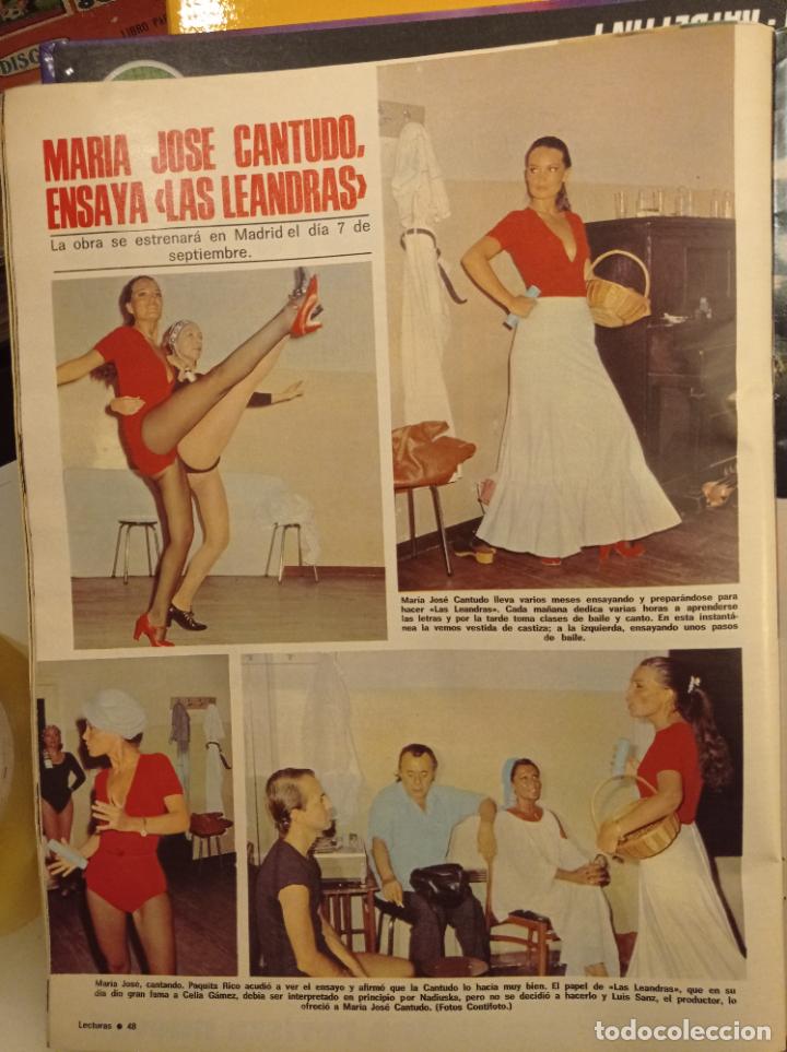 Coleccionismo de revistas y peri&oacute;dicos: MARIA JOSE CANTUDO PAQUITA RICO LAS LEANDRAS
