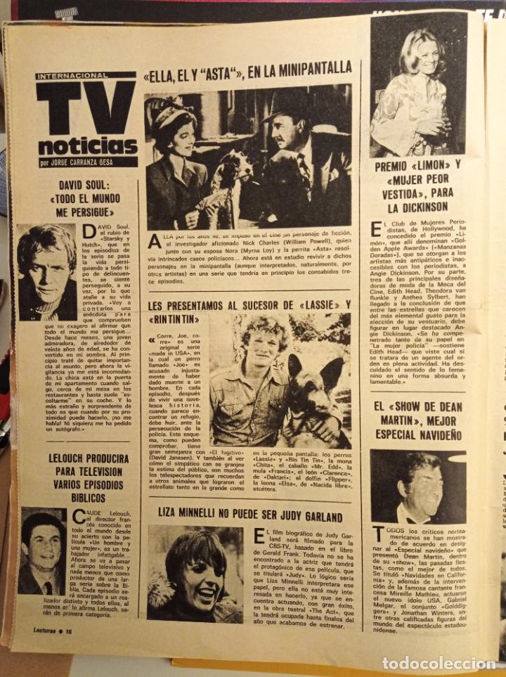 Coleccionismo de revistas y peri&oacute;dicos: ANGIE DICKINSON RIN TIN TIN LIZA MNELLI LEOLUCH DAVID SOUL MIRNA LOY