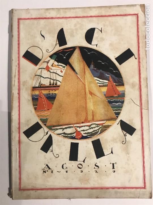 Sammeln von Zeitschriften und Zeitungen: D'ACI I D'ALLA AGOST 1920 NUM 8.TORROELLA DE MONGRI, ORGANITZACIO AERONAUTICA. ARXIU CERVERA. REJANE