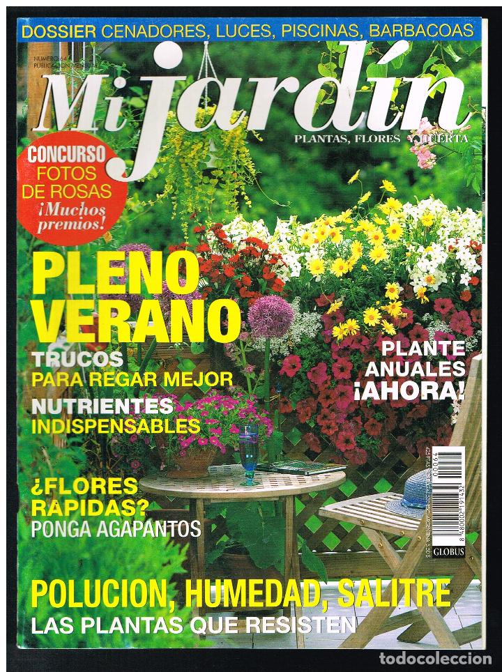 Colecionismo de Revistas e Jornais: Revista MI JARDIN. Plantas, flores y huerta. N&ordm; 64 (Completa tu colecci&oacute;n) (Ver contenido en foto)