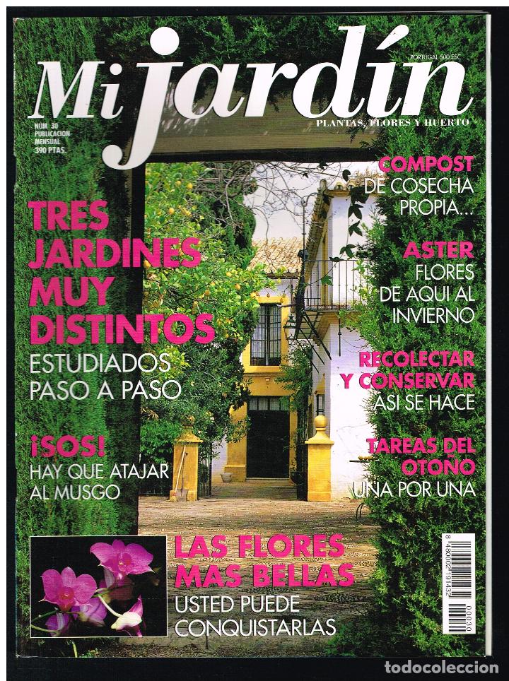 Colecionismo de Revistas e Jornais: Revista MI JARDIN. Plantas, flores y huerta. N&ordm; 30 (Completa tu colecci&oacute;n) (Ver contenido en foto)