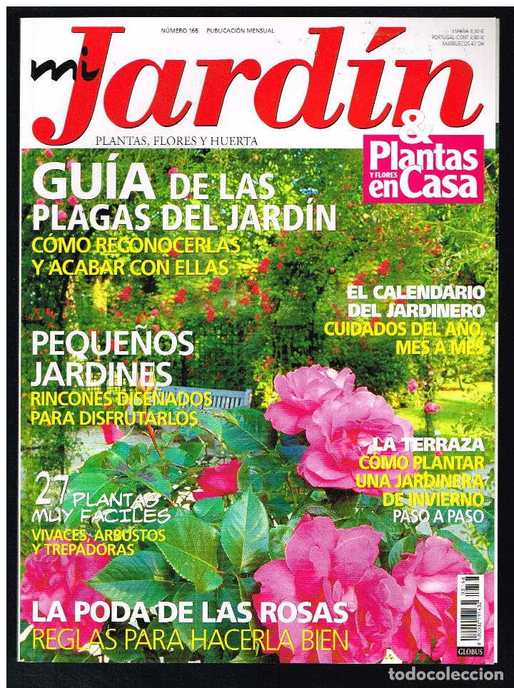 Colecionismo de Revistas e Jornais: Revista MI JARDIN. Plantas, flores y huerta. N&ordm; 166 (Completa tu colecci&oacute;n) (Ver contenido en foto)