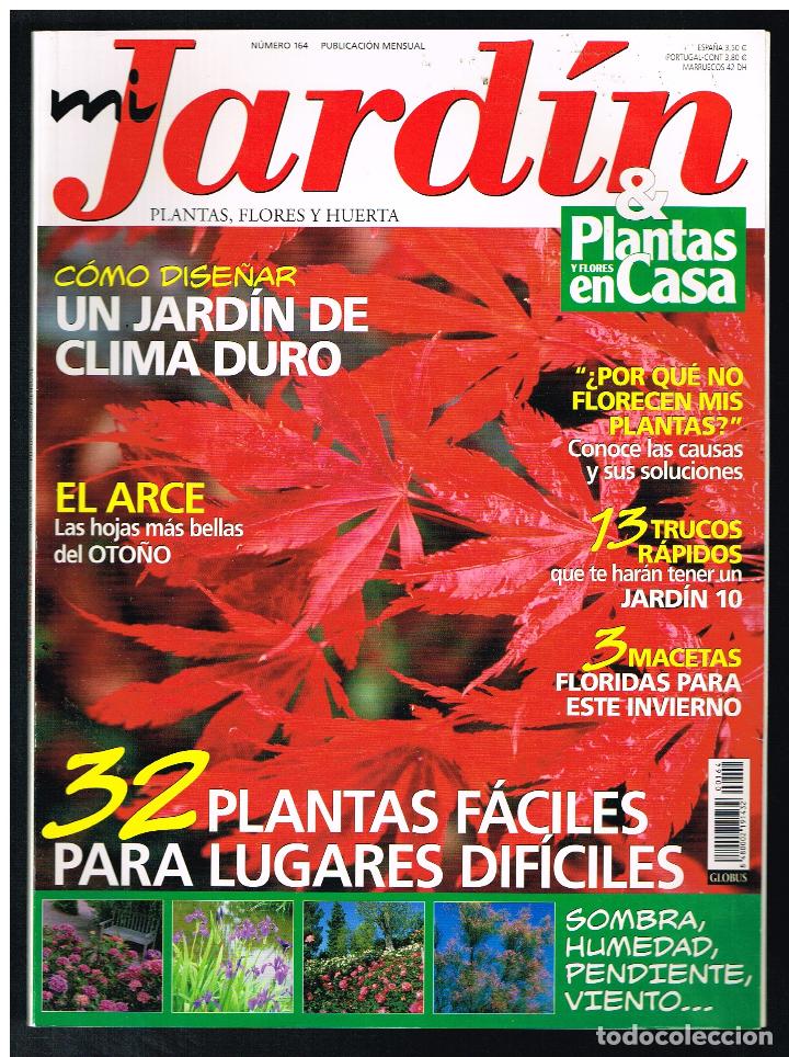 Colecionismo de Revistas e Jornais: Revista MI JARDIN. Plantas, flores y huerta. N&ordm; 164 (Completa tu colecci&oacute;n) (Ver contenido en foto)