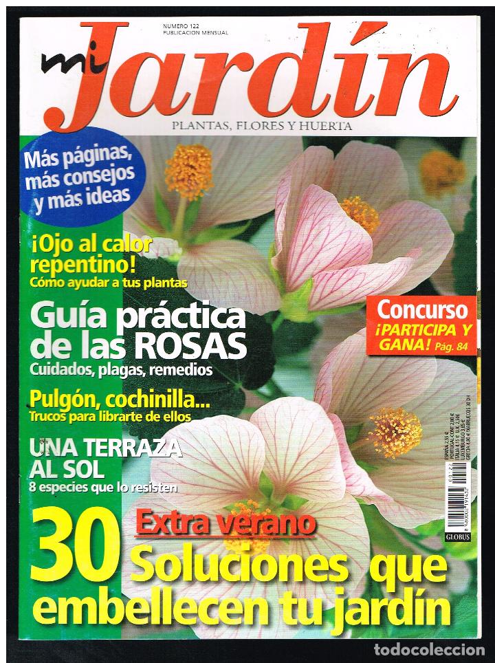 Colecionismo de Revistas e Jornais: Revista MI JARDIN. Plantas, flores y huerta. N&ordm; 122 (Completa tu colecci&oacute;n) (Ver contenido en foto)