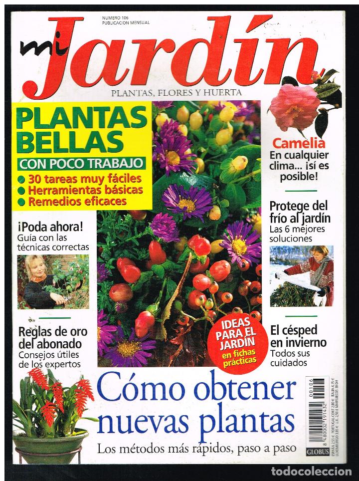 Colecionismo de Revistas e Jornais: Revista MI JARDIN. Plantas, flores y huerta. N&ordm; 106 (Completa tu colecci&oacute;n) (Ver contenido en foto)