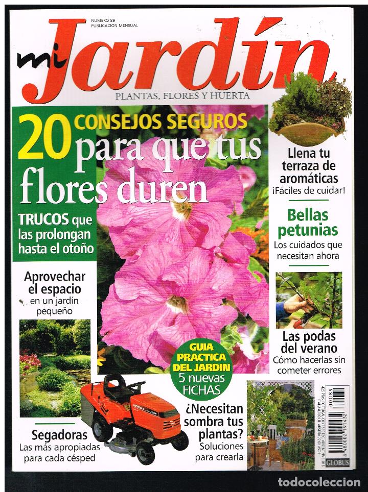 Collectionnisme de Revues et Journaux: Revista MI JARDIN. Plantas, flores y huerta. N&ordm; 89 (Completa tu colecci&oacute;n) (Ver contenido en foto)