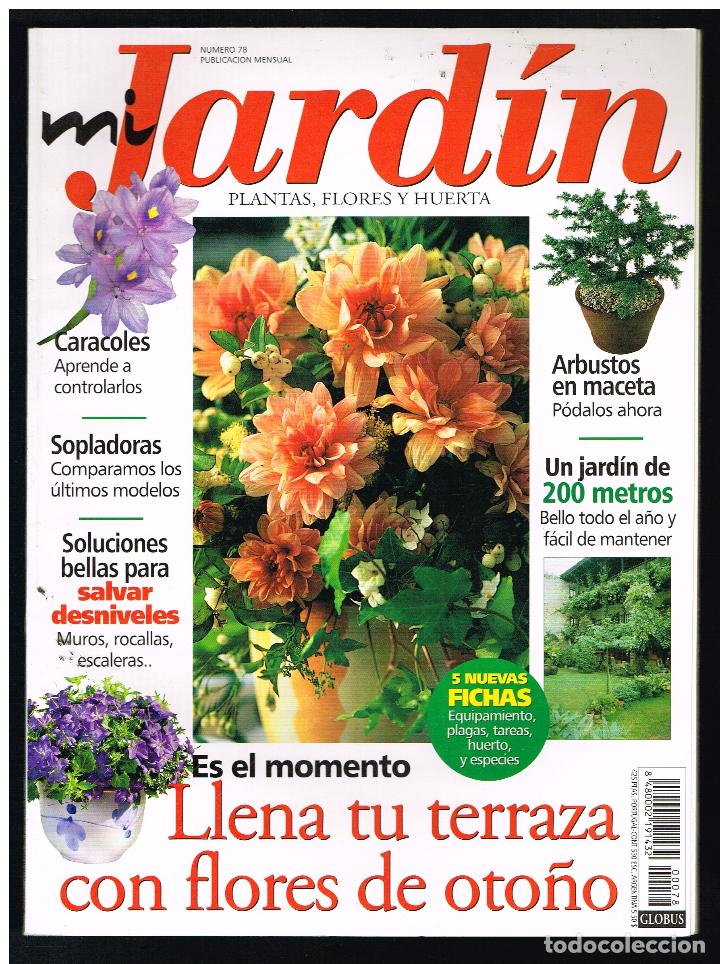 Collectionnisme de Revues et Journaux: Revista MI JARDIN. Plantas, flores y huerta. N&ordm; 78 (Completa tu colecci&oacute;n) (Ver contenido en foto)