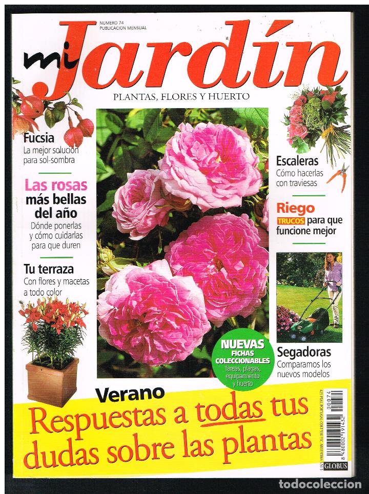 Collectionnisme de Revues et Journaux: Revista MI JARDIN. Plantas, flores y huerta. N&ordm; 74 (Completa tu colecci&oacute;n) (Ver contenido en foto)