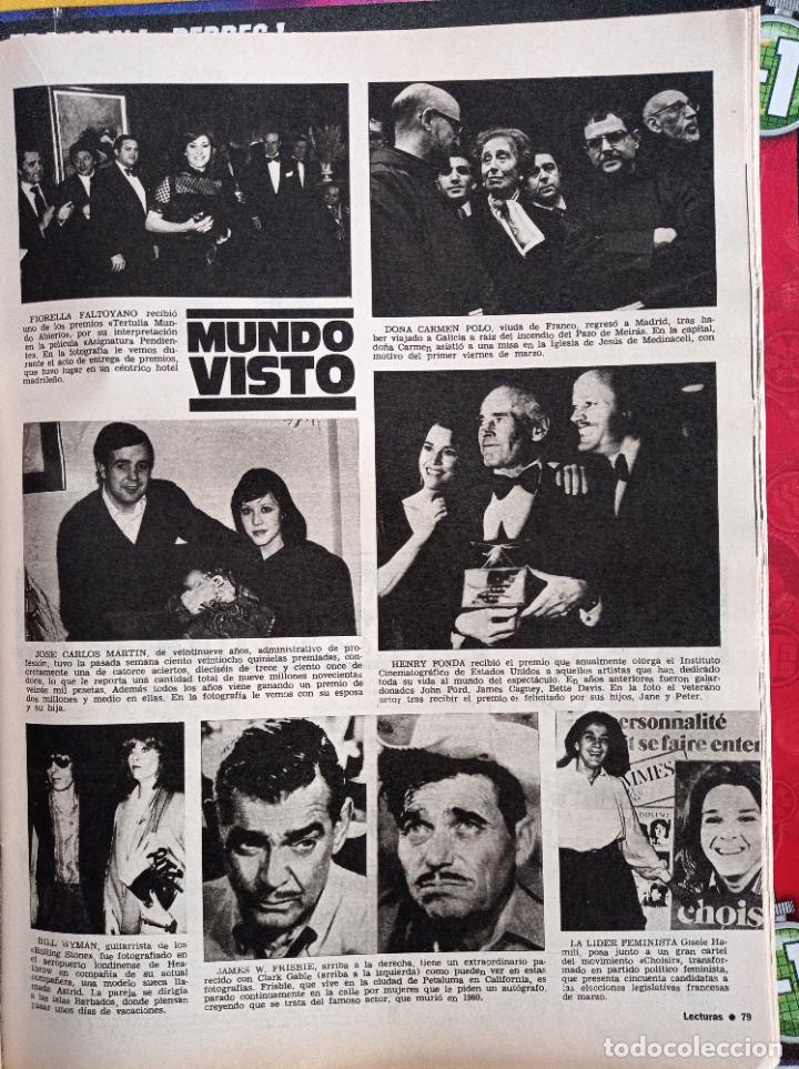 Coleccionismo de Revistas y Peri&oacute;dicos: BILL WYMAN CLARK GABLE HENRY FONDA JANE JOSE CARLOS MARTIN FIORELLA FALTOYANO CARMEN POLO