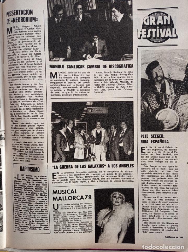 Coleccionismo de Revistas y Peri&oacute;dicos: RAFFAELLA CARRA RAFAELA RAFAELLA MANOLO SANLUCAR LA GUERRA DE LAS GALAXIAS