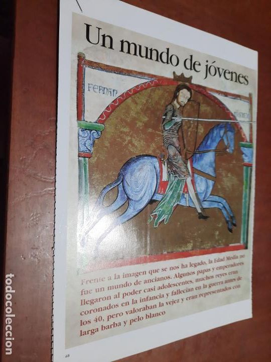 Coleccionismo de revistas y peri&oacute;dicos: VEJEZ Y JUVENTUD EN EDAD MEDIA. 8 P&Aacute;GINAS. ARTICULO EXTRAIDO DE UNA REVISTA. BUEN ESTADO.