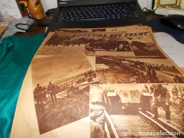 Sammeln von Zeitschriften und Zeitungen: RECORTE : RUPTURA DEL FRENTE RUSO. FOTOS DE LA GRAN OFENSIVA. FOTOS, JULIO 1941