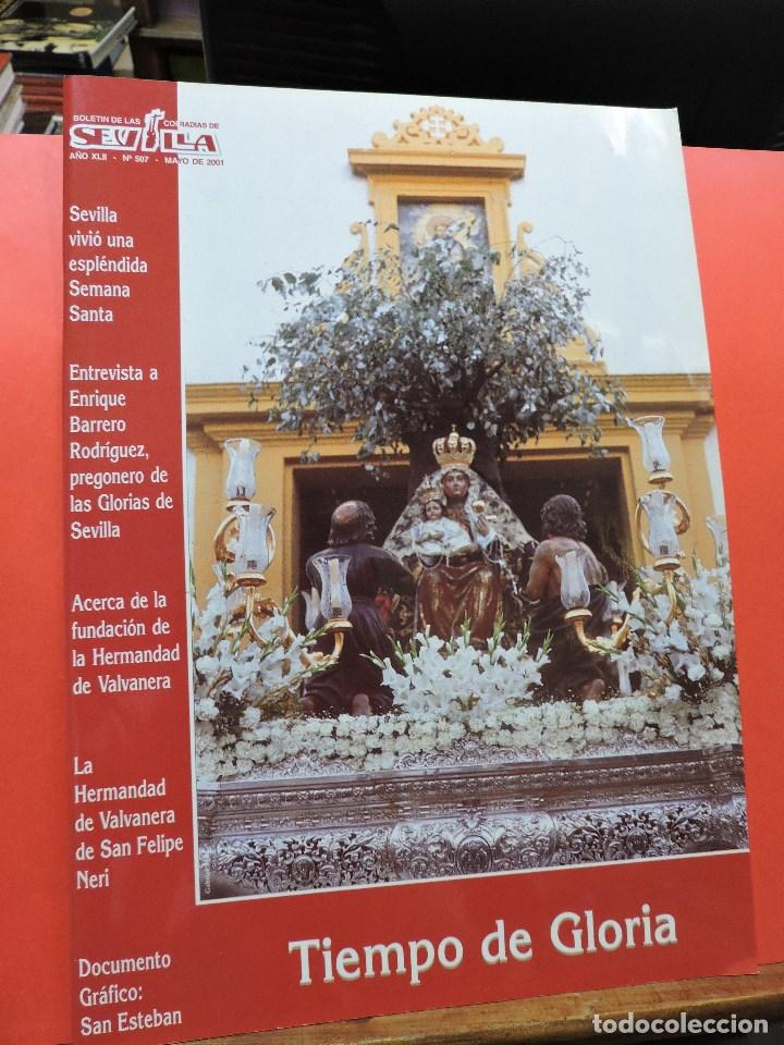 Coleccionismo de Revistas y Peri&oacute;dicos: Bolet&iacute;n de las Cofrad&iacute;as de Sevilla. A&ntilde;o XLII N&ordm; 507 Mayo de 2001