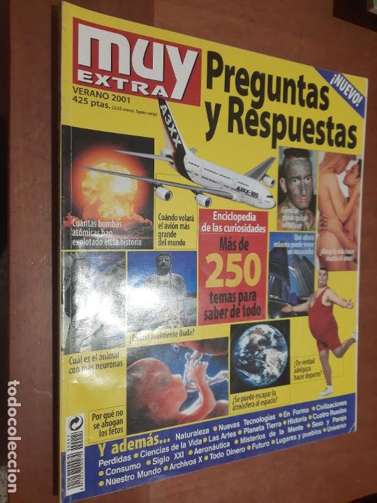 Coleccionismo de revistas y peri&oacute;dicos: MUY EXTRA. VERANO 2001. REVISTA. BUEN ESTADO. R&Uacute;STICA. CON LOMO. BUEN ESTADO caj. 87
