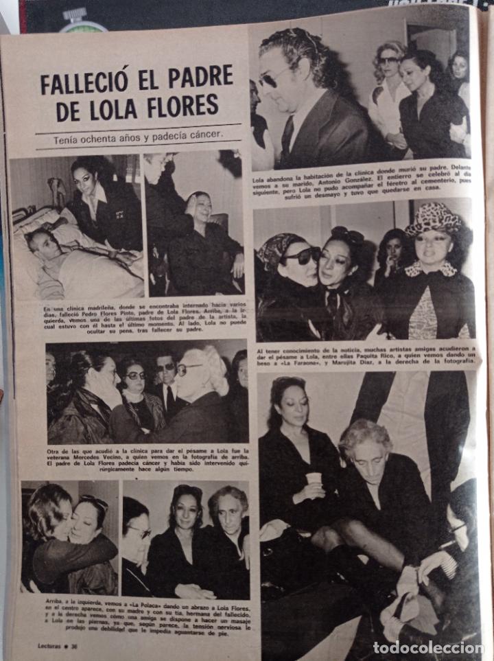 Coleccionismo de revistas y peri&oacute;dicos: FALLECIO EL PADRE DE LOLA FLORES