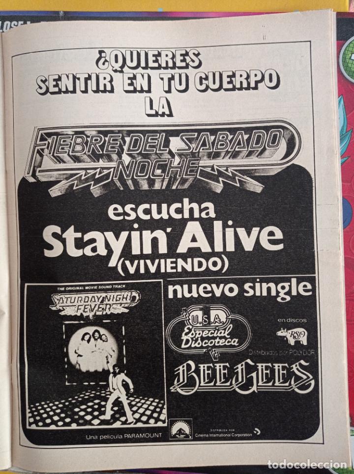 Coleccionismo de revistas y peri&oacute;dicos: ANUNCIO BEE GEES SATURDAY NIGHT LIVE JOHN TRAVOLTA