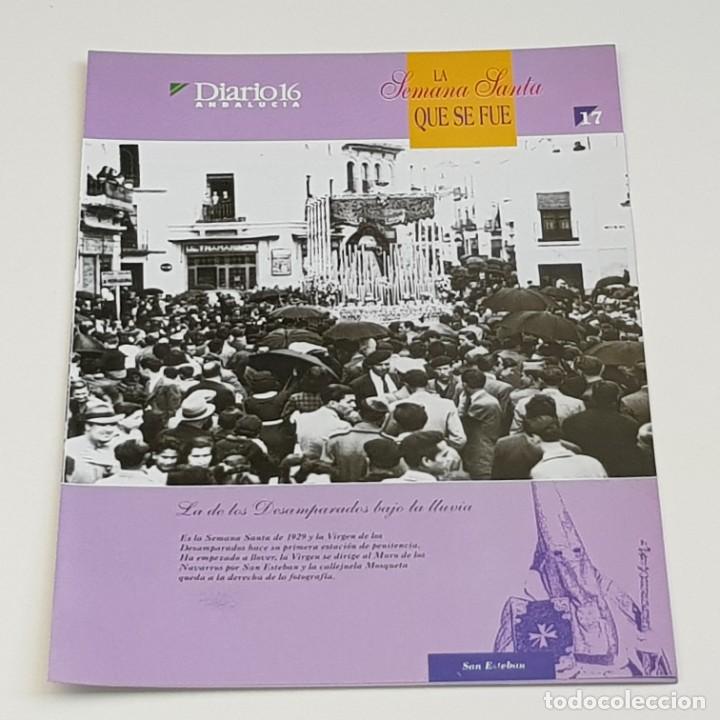 Coleccionismo de Revistas y Peri&oacute;dicos: LA SEMANA SANTA QUE SE FUE, FASC&Iacute;CULO N&ordm; 17, DIARIO 16 ANDALUC&Iacute;A, SAN ESTEBAN, LOS ESTUDIANTE, BUENO